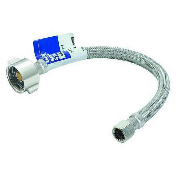 2PC ZoroSelect Supply Line, 7/8" Outlet, 3/8" Inlet Size