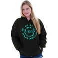 thumbnail image 3 of California Cali Bear Hipster Skater Unisex Plus Fleece Graphic Hoodie Brisco Brands 2X, 3 of 5