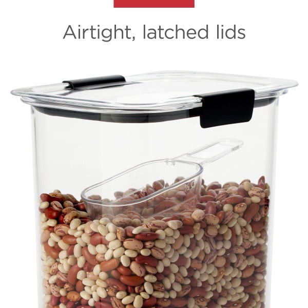 Rubbermaid Brilliance Pantry 20 Piece Set, Clear and Airtight Food and Pantry Storage Containers