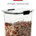thumbnail image 3 of Rubbermaid Brilliance Pantry 20 Piece Set, Clear and Airtight Food and Pantry Storage Containers, 3 of 7