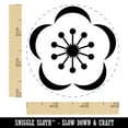 thumbnail image 2 of Sakura Cherry Blossom Self-Inking Rubber Stamp Ink Stamper - Lime Green Ink - Small 3/4 Inch, 2 of 7