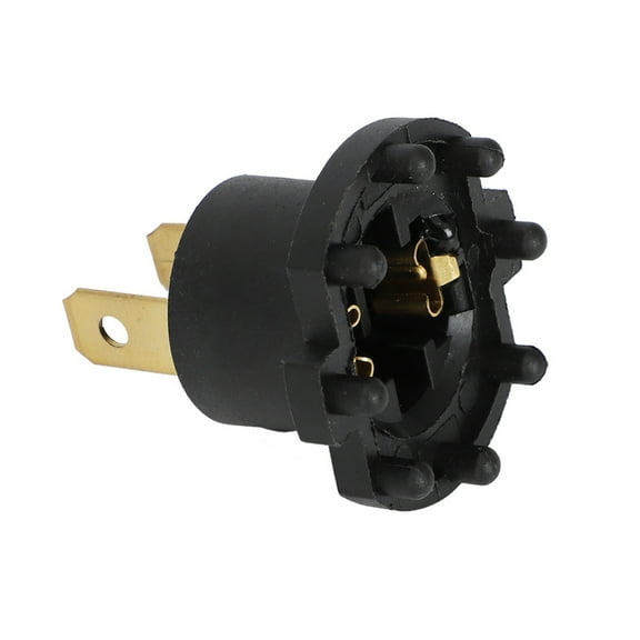 Yassdwbn 2pcs Low Beam Headlight Socket Male For 2001-2010 Mazda 3 5 Protege B28V-51-0A3