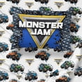 thumbnail image 3 of Monster Jam 3-Piece kids Twin Sheet Set, 100% Polyester, 3 of 8