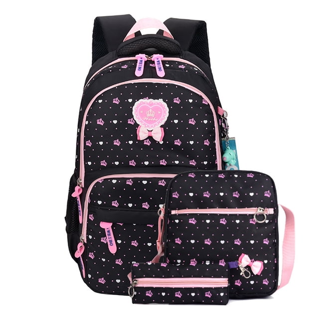 Sonducket con estampado de para estudiantes, de moda para niños de primaria, libro de calidad, adolescentes, niñas, niños, Mochilas Negro Sonducket AP013046-02