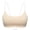 Beige, variant on Women's Transparent Shoulder Strap Backless Underwire Bra ,(Small,Black)