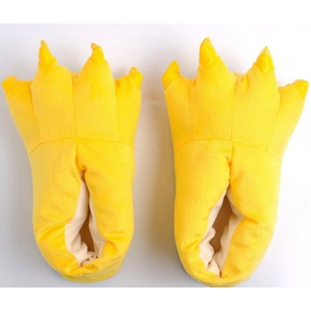 

Men Ladies Padded Cotton Slippers Comfortable Home Shoes——Yellow || Small Code