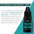 thumbnail image 3 of Lash Adhesive DUO Individual Dark 7mL 2-Pack, 3 of 5