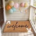 thumbnail image 5 of Easter Welcome Doormat, Easter Bunny Coir Door Mat Egg, Front Door Mat Decor, Non Slip Front Porch Rugs for Home Entrance Decoration (16 x 24 in), 5 of 7