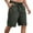 Mens Shorts Dark Gray, variant on Mens Big and Tall Shorts with Pockets Plus Size M-4X Casual Drawstring Elastic Waist Straight Leg Solid Breathable Athletic Workout Short