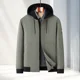thumbnail image 4 of Chaqueta corta de plumón 2024, ropa de diseñador, chaqueta gruesa y cálida para hombre, relleno de calefacción, plumón de pato, tops de lujo para hombre, 4 of 4