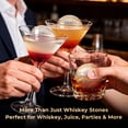 thumbnail image 5 of Clear Ice Cube Maker, 8 Large Whiskey Ice Cubes Mold, 2 Inch Silicone Ice Cube Tray, Easy-Release Sphere Ice Maker,Bourbon Gifts, 5 of 9