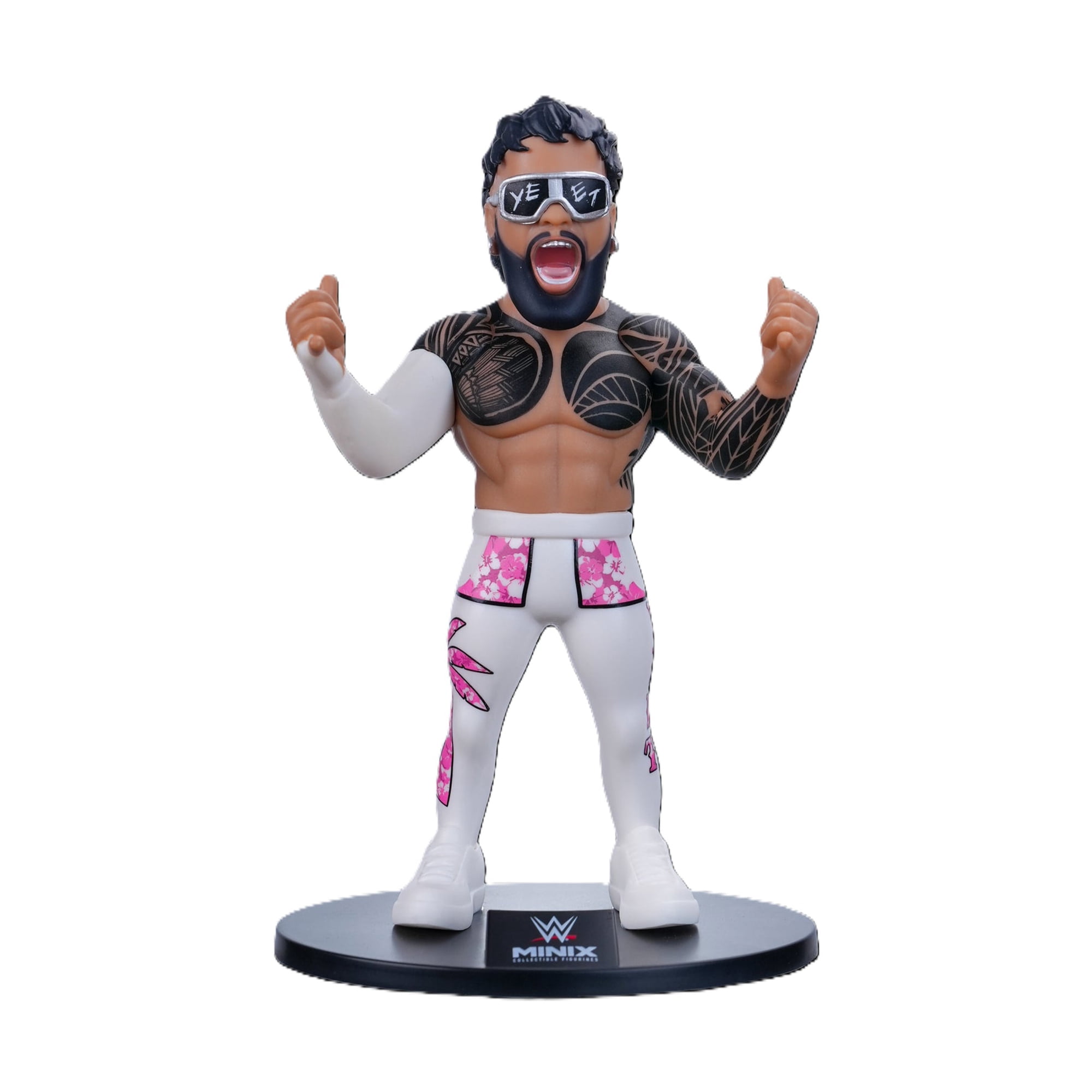 Jey Uso - WWE Minix Collectible Figurine (4.7 inch) Minix WWE Toy Wrestling Action Figure