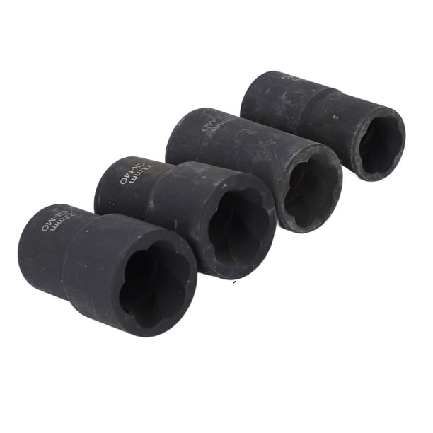 XEWEA 9PCS Lug Nut Extractor Set, 1/2 Drive Impact Bolt Remover Socket Tool Wheel Lock Removal Kit Easy Out Set Damaged Frozen Rusted Rounded Off Bol