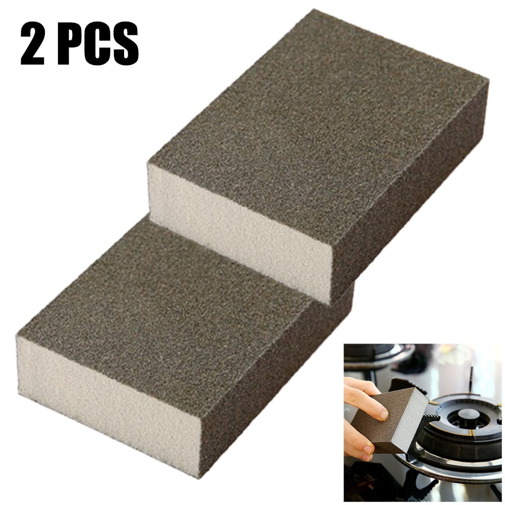 2X Grill Brick Griddle Cleaner BBQ Barbecue Scraper Griddle Cleaning Stone TOOL 