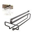 thumbnail image 2 of 2X Wine Glass Rack, Under Cabinet Metal Wine Glass Holder, Stemware Rack, Hanging Wine Glass Stroage Rack Organizer-B, 2 of 2