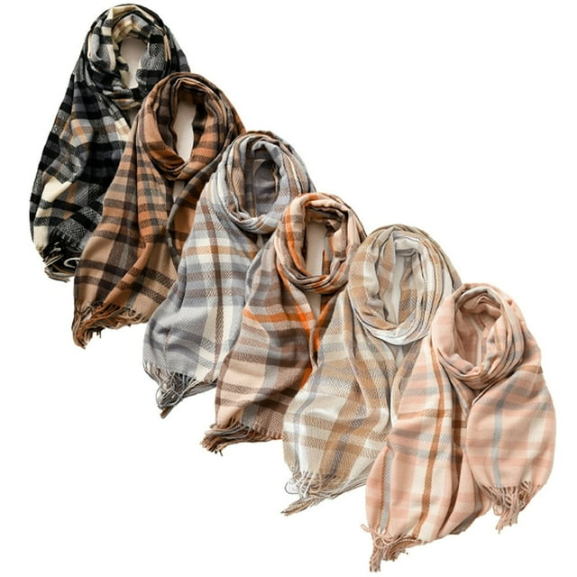 Foulards Confortables pour Femmes et Hommes en Cachemire, Châle Chaud Doux et Confortable
