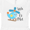 thumbnail image 4 of Inktastic Little Co-Pilot- cute helicopter Girls Baby Dress, 4 of 5