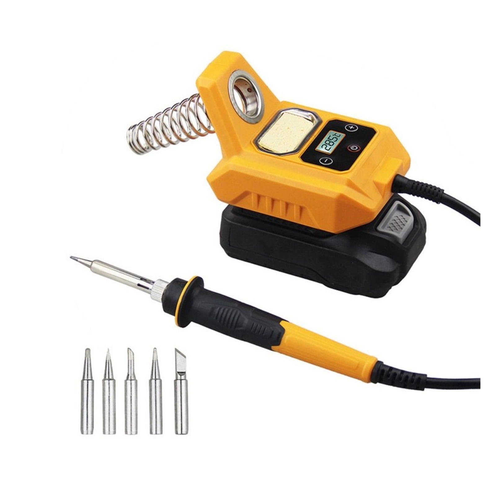 20V Max Cordless Soldering Iron, Digital LCD Wireless Iron Station