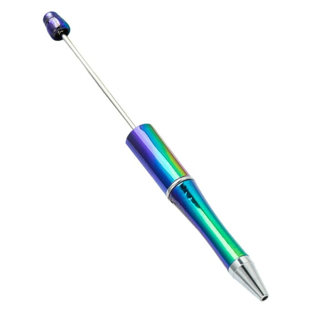 Gel Pens for Journaling, Tyeign Beadable Ballpoint Pens Retractable Ballpoint Pen Decompression Pen Toy for scholar man teen Ballpoint Pens Assorted Colors Gel Pens for Coloring Ballpoint Gel Pens