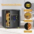 thumbnail image 2 of Costway 1.25 Cu Ft Electronic Digital Security Safe Box W/ Keypad & Key for Home Office, 2 of 11