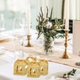 thumbnail image 2 of 50 Pack Wedding Favor Boxes with Ribbon Candy Gift Boxes for Wedding Adornments Golden, 2 of 10