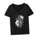 thumbnail image 5 of Camiseta de mujer Pascua suave y elegante camiseta básica para mochilero, caminar, viajar S, 5 of 7