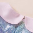 thumbnail image 6 of MEZZALL Girls Sleeveless Sequin Bow Waist Dress Kids Girls Lightweight Party Cute Dresses, 6 of 9