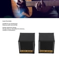 thumbnail image 3 of Soporte Para Púas De Guitarra, Caja De Púas De Guitarra Con Forma De Altavoz Moderna De 2 Piezas Elegante Para Almacenamiento, 3 of 7