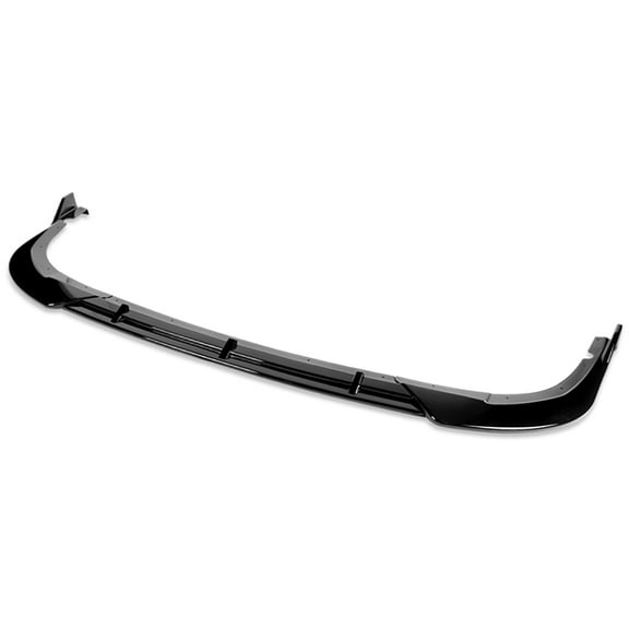 For 2016 to 2018 Optima S SX SXL 3Pcs Glossy Black Finish STP-Style Car Front Bumper Lip Guard Body Kit 17