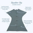 thumbnail image 3 of Sleeping Baby Zipadee-Zip Baby Swaddle Sack 3-6 Months - Grey, 3 of 9