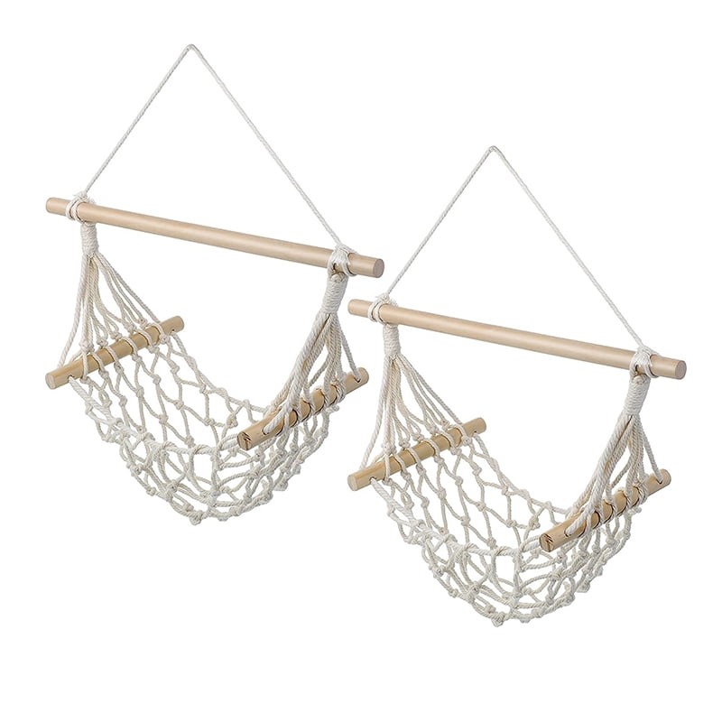 Macrame Fruit Hammocks Hanging Vegetable Hammocks Veggie Hammock under