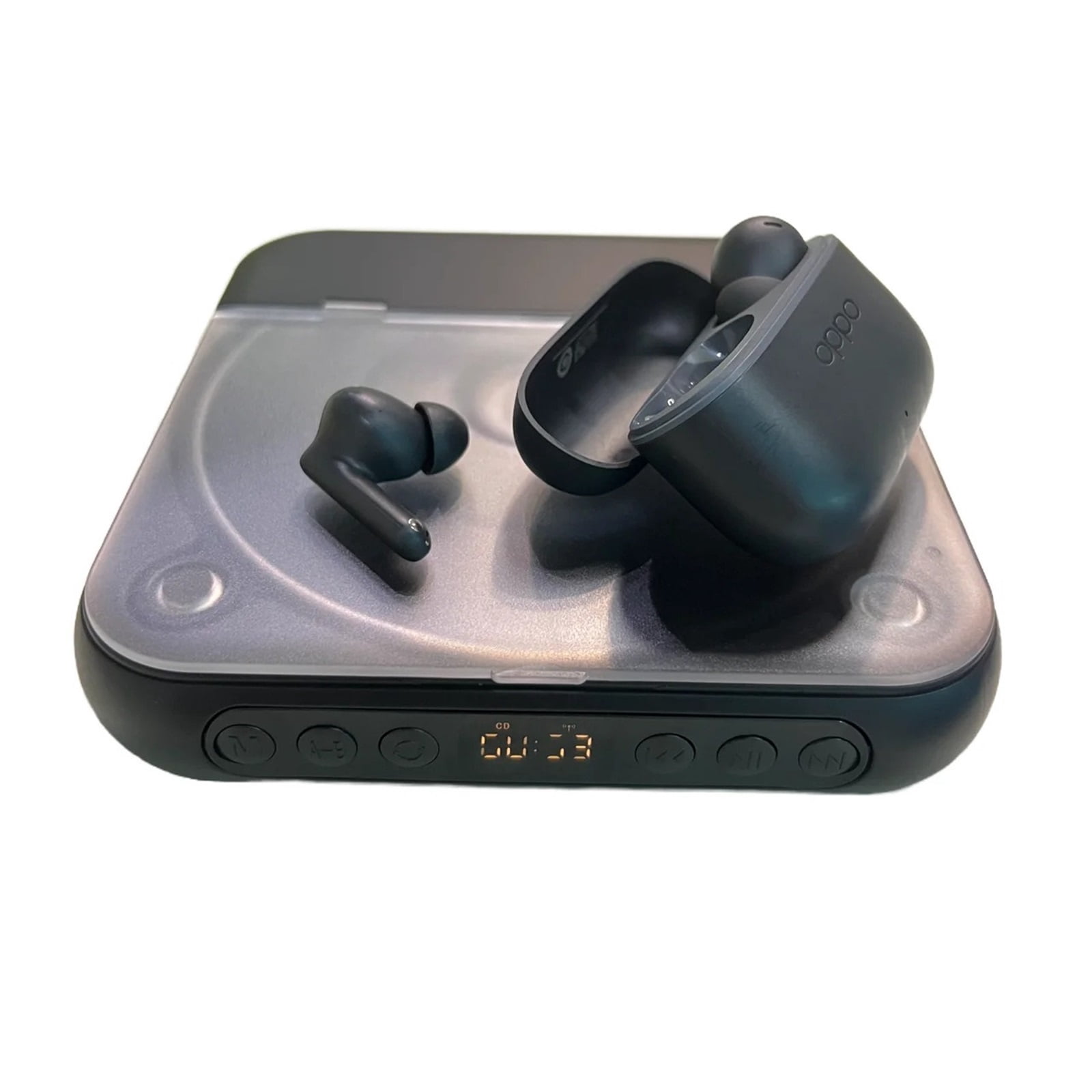 KC-918 Portable Bluetooth CD Player - MP3 Music Speaker with Type-C Charging USB 3.5mm AUX Headset