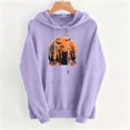 thumbnail image 4 of DIOAZUD Halloween Sweatshirts Women Spooky Ghost Graphic Pullover Hoodies Stretch Loose Fit Long Sleeve Sweater Tops Halloween Costumes, 4 of 5