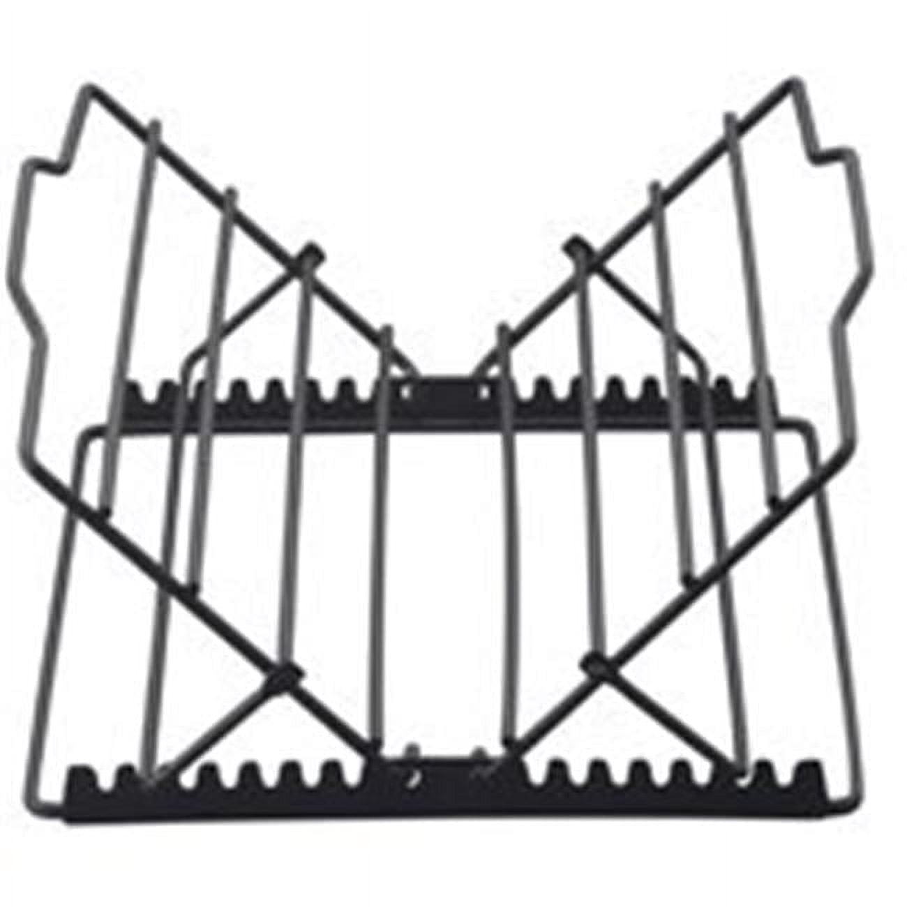 Norpro Adjustable V-Shaped Roasting Rack, 7 x 11 Inches, Black