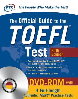Official TOEFL IBT Tests Volume 2, Fourth Edition, (Paperback