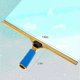 thumbnail image 4 of Professional Window Squeegee for Commercial Use, Window Cleaning Tool for Shower Doors, Windows and Car Glass, 1 pc - Gold, 4 of 5