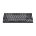 thumbnail image 2 of Teclado Logitech  LOGITECH MECANICO MX MINI GRAPHITO GRIS  BLUETOOTH 920-010846, 2 of 5