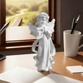 thumbnail image 5 of Girl Angel Sculpture Kadlawus Under $5 ! Resin Handcrafted Figurine for Home Decor, Elegant Living Room Bedroom Accent, Inspirational Gift for Special Occasions, 5 of 7
