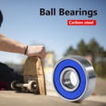 thumbnail image 4 of Kuymtek 10pcs 608rs ABEC-9 Cojinete bolas Scooter Cojinetes profunda en miniatura (Azul), 4 of 7