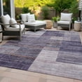 thumbnail image 3 of Dalyn Rugs Machine Washable Indoor/Outdoor Chantille ACN2149 Plum 8' x 10' Rug, 3 of 9