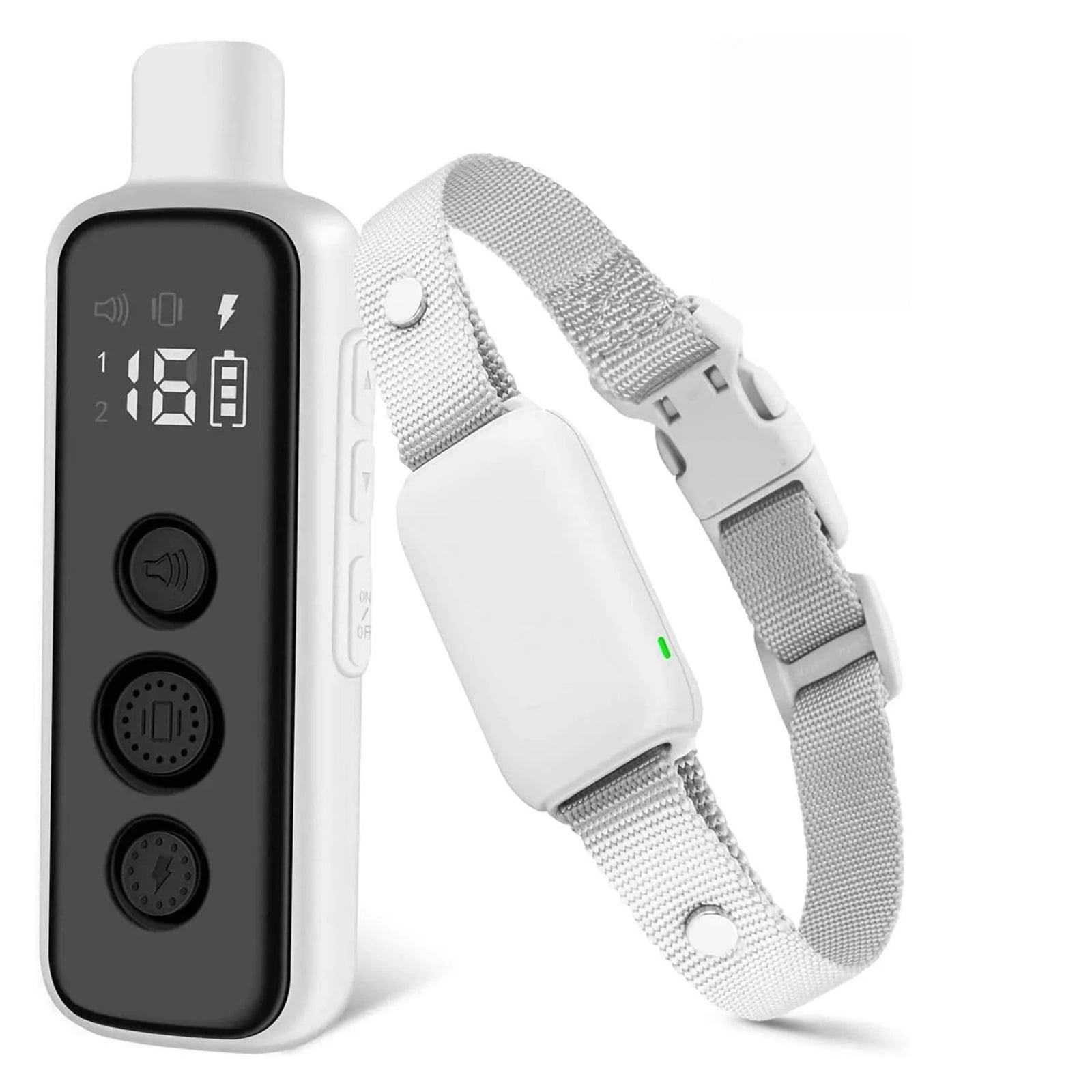 Smart USB Rechargeable Dog Training Collar with Remote Waterproof Device for All Breeds