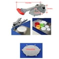 thumbnail image 4 of INTBUYING Pizza Dough Press Machine Manual Press Machine Desktop Double Fixed Adjustable Thickness Stainless Steel, 4 of 9
