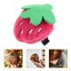 thumbnail image 2 of Bonita pinza para el pelo de fresa para mujer, accesorio decorativo de peluche para el pelo, pinza para el pelo para festivales, pinza para el pelo para peinados de boda, pinza decorativa para el pelo, 2 of 7