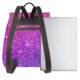 thumbnail image 3 of Fotbe Purple Glitter Mochila Bolso con Estampado para Mujer, Mochila Antirrobo de Nylon Impermeable, Bolsa Ligera de Hombro, 3 of 4