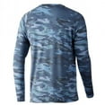 thumbnail image 2 of HUK Waypoint Edisto Sleeve Sargasso Sea, 2XLarge Long Sleeve Shirt, 2 of 7