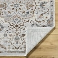 thumbnail image 3 of Hauteloom Aldona Living Room, Bedroom Area Rug - Traditional - Ivory, Taupe, Slate Gray - 6'7" x 9', 3 of 5