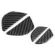 thumbnail image 2 of 4pcs Carbon Fiber Inner Door Handle Bowl Trim Sticker Prevet Scratches Fit for V60 / S60, 2 of 9