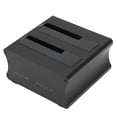 thumbnail image 4 of USB3.0 External Hard Drive Docking Station, Copy Function 6Gbps Hard Drive Docking Station  for 3.5in SSD for 2.5in SSD US Plug,EU Plug,UK Plug, 4 of 7