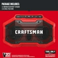 thumbnail image 3 of Craftsman Wireless Bluetooth Portable Speaker, Red, CMCR001B, 3 of 8