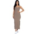 thumbnail image 6 of Ribbed Side Slit Long Cami Dress, 6 of 11